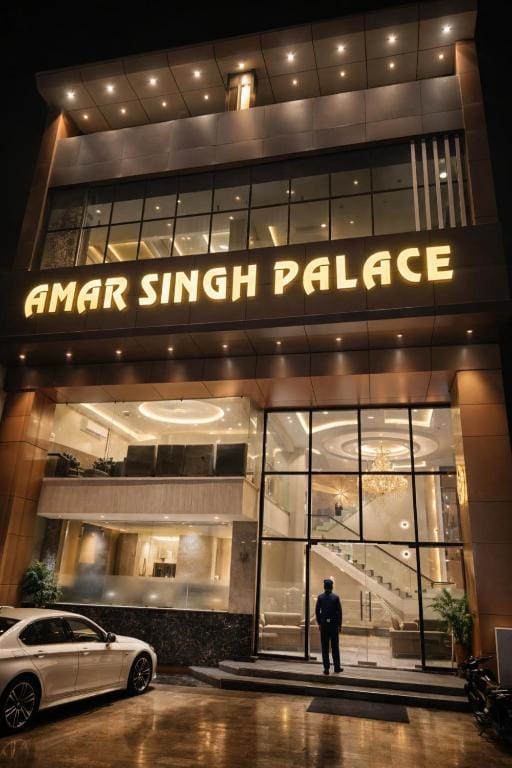 The Taj Mahal View Amar Singh Palace — 1